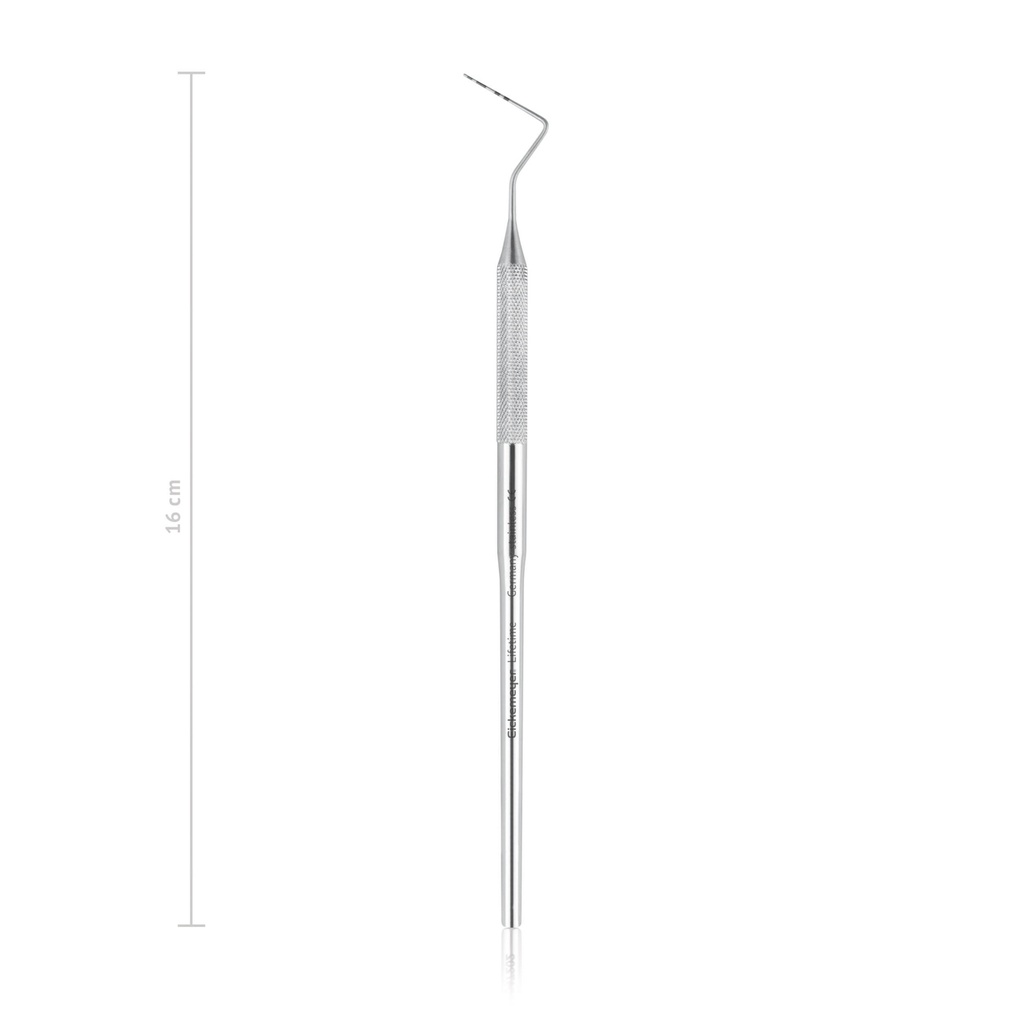 Periodontal probe for diagnosis of the paradental status, graduation 2 ...